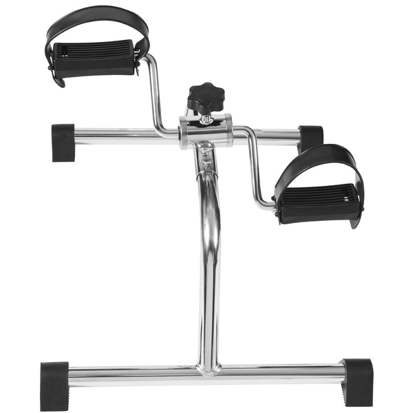 DMI Lightweight Mini Pedal Exerciser Leg and Arm Exerciser, Silver