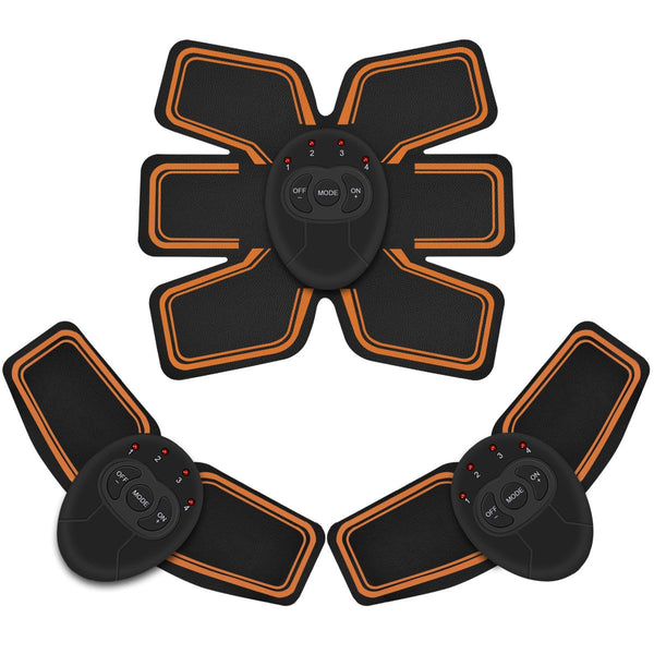 With 10 EXTRA Gel Pads & E-Book | Arm & Leg Trainer | Portable Office, Home & Gym Fitness Equipment