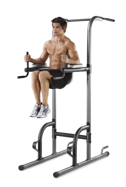 Power Tower with Four Workout Stations