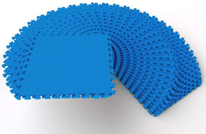1/2 Inch SUPER EXTRA Thick EVA Foam Mat with Interlocking Tiles 144 Square Feet for MMA, Exercise, Gymnastics and Home Gym Protective Flooring