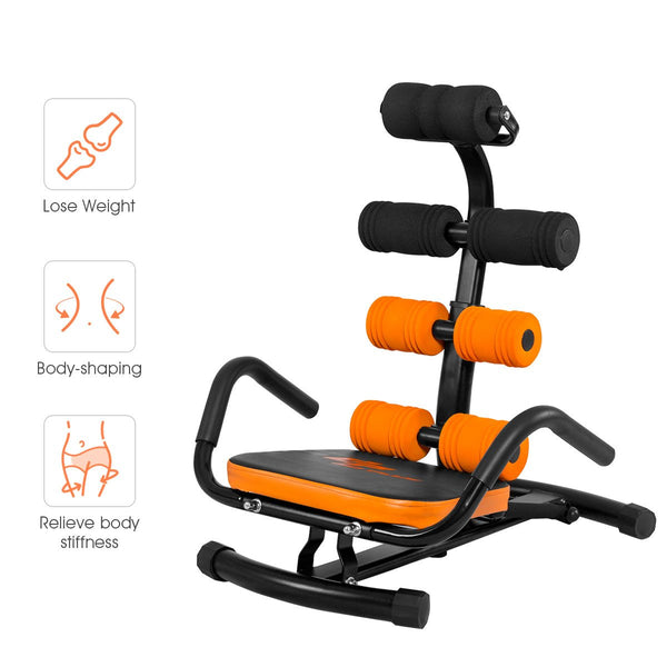 Costway Core Ab Trainer Bench Abdominal Stomach Exerciser Workout Gym Fitness Machine