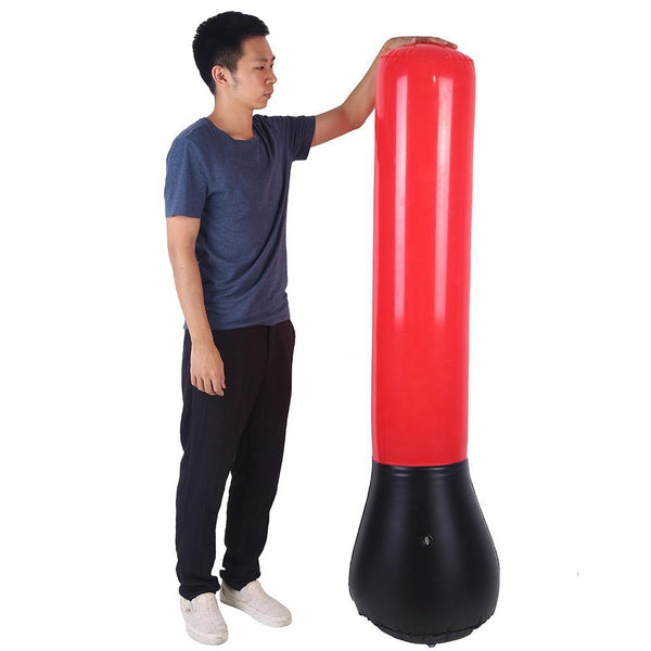 Kids Adult Inflatable Punching Bag Boxing Toy Fitness Workout Training Kicking Punching Heavy Bag