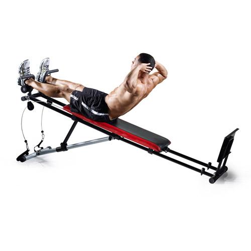 Ultimate Body Works Bench with Professional Workout Guide