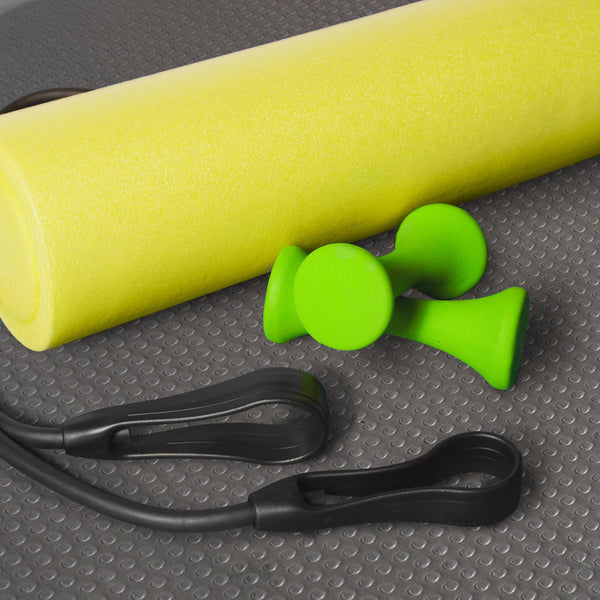 Barbell Circle Textured Equipment Mat, 40" x 108"