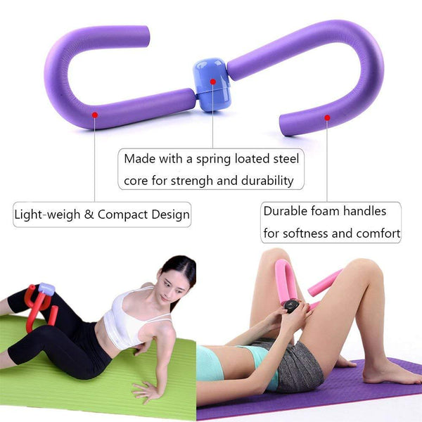 Thigh Toner Leg Exerciser Fitness Arms Thigh Trimmer Home Gym Equipment Workout All in One