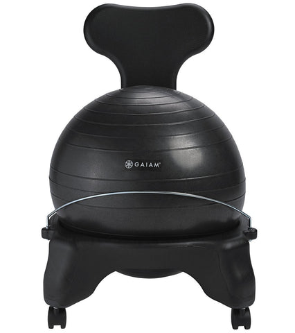 Gaiam Balance Ball Chair, Black