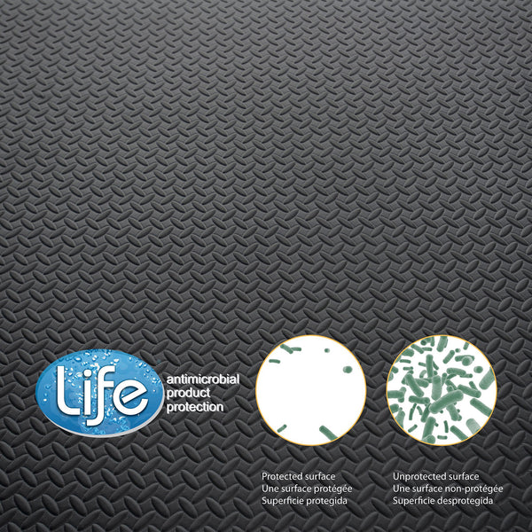 Barbell Antimicrobial EVA Foam Exercise Mat