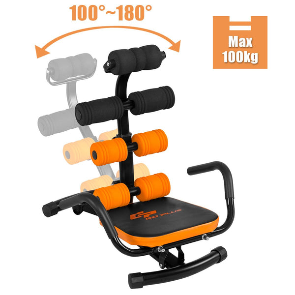 Costway Core Ab Trainer Bench Abdominal Stomach Exerciser Workout Gym Fitness Machine