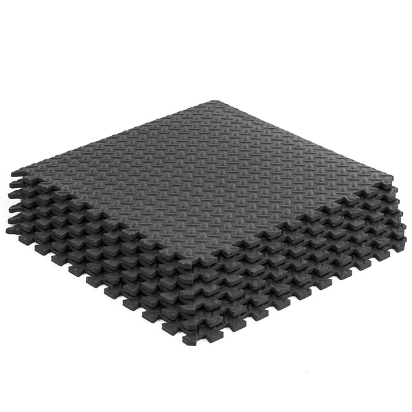 Puzzle Exercise Mat, 1/2" Thick EVA Foam Interlocking Tiles
