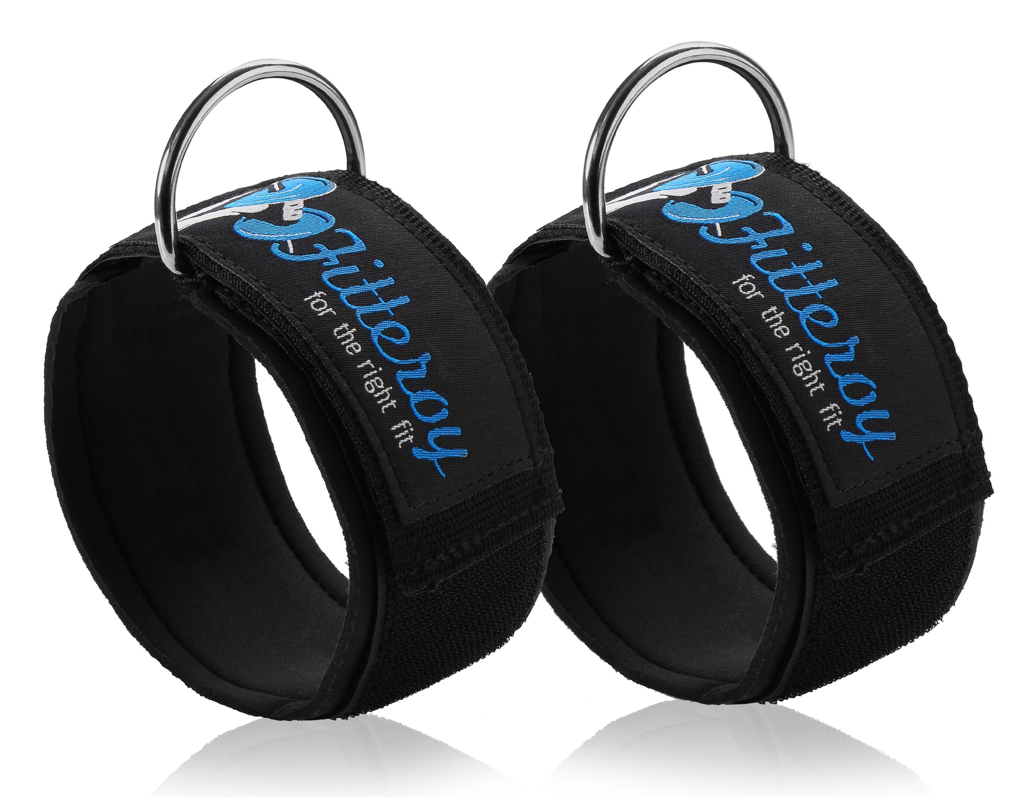 Ankle Straps for Cable Machine and Resistance Exercises (Pair)