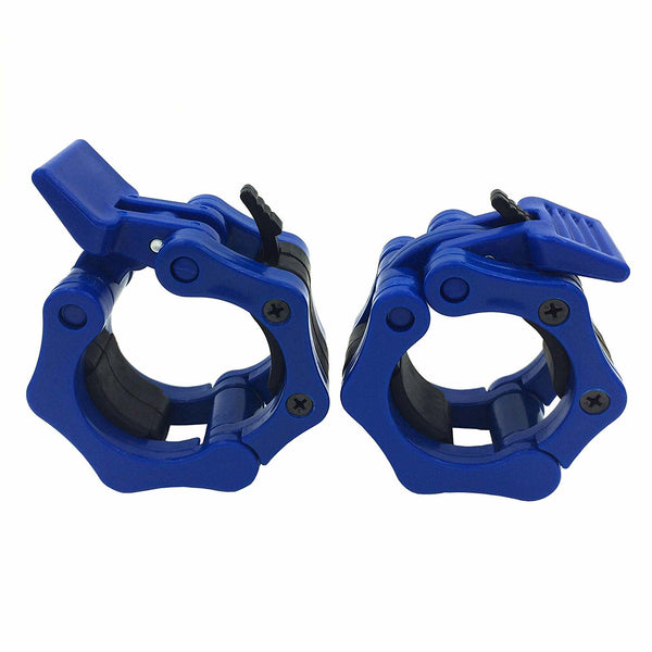 Barbell Clamps -Quick Release Pair of Locking 2" Olympic Size Barbell Clamp-Quick Release Barbell Clips for Pro Training