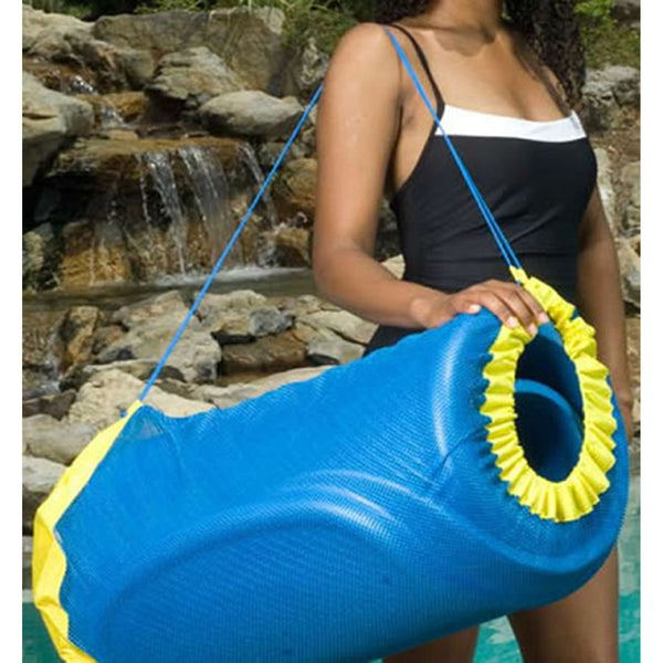 Blue Wave Handy Tote for Pool Floats, 30"L x 16"diam. - Blue