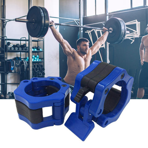 Barbell Clamps -Quick Release Pair of Locking 2" Olympic Size Barbell Clamp-Quick Release Barbell Clips for Pro Training