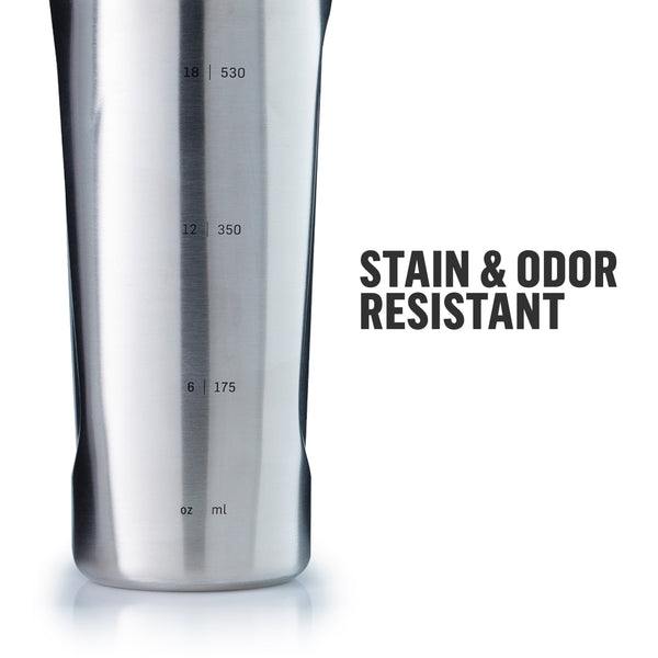 BlenderBottle 26oz Radian Insulated Stainless Steel Shaker Cup Black