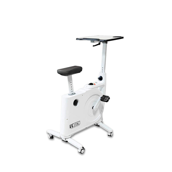 V-Fire Indoor 8 Levels Advanced Magnetic Resistance Cardio Exercise Bike with Standing Desk