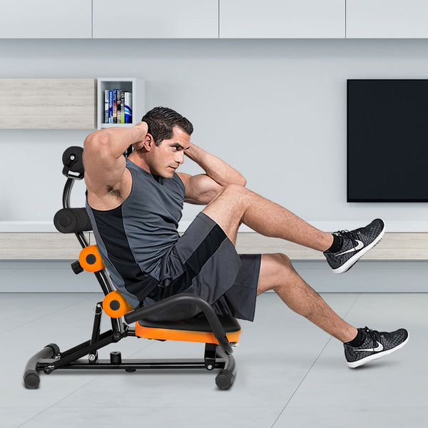Costway Core Ab Trainer Bench Abdominal Stomach Exerciser Workout Gym Fitness Machine